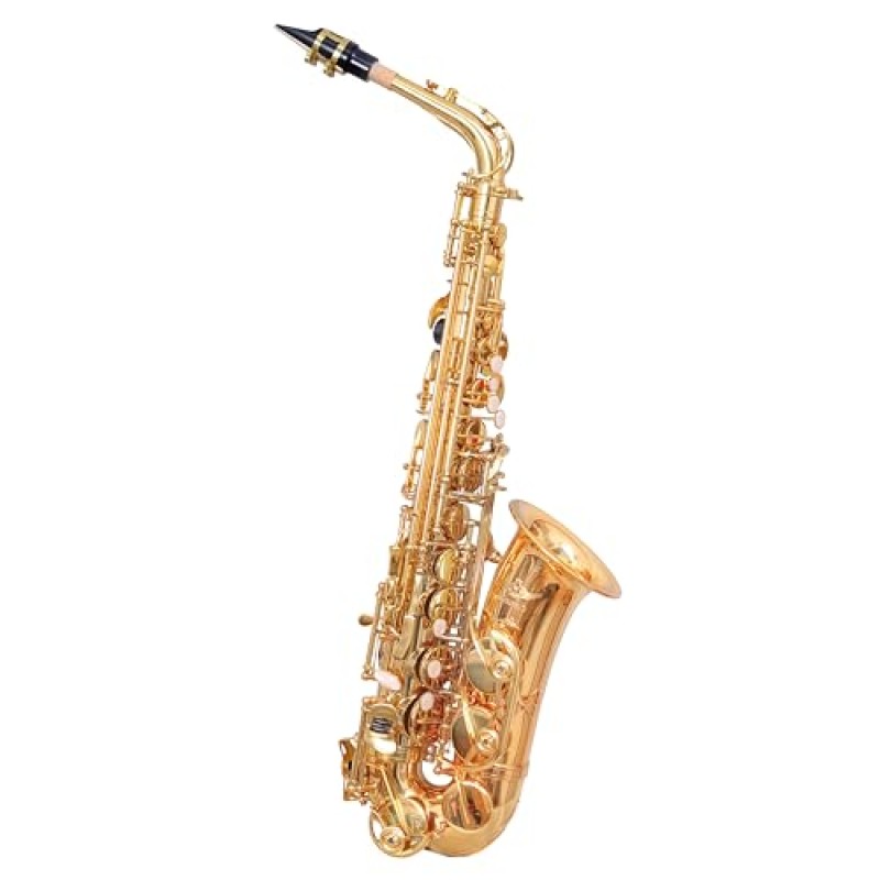 WAXWING ALTO WAS502G SAXOPHONE Eb GOLD LACQUER WITH CASE PROFESSIONAL sound WAXWING ALTO WAS502G SAXOPHONE Eb GOLD LACQUER WITH CASE PROFESSIONAL sound