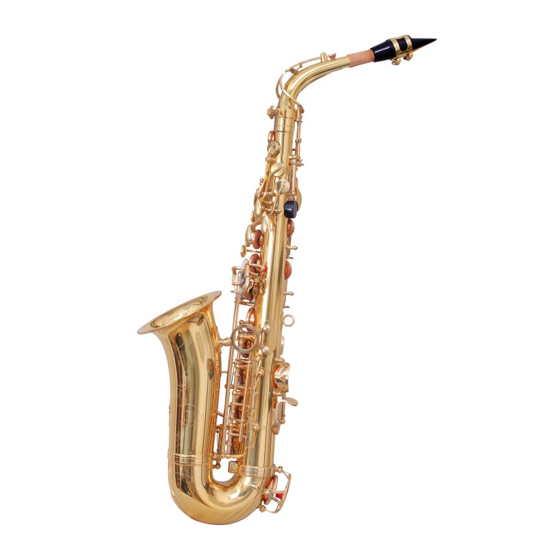 Waxwing alto Saxophone Eb gold lacquer was100g with case sound professional Waxwing alto Saxophone Eb gold lacquer was100g with case sound professional