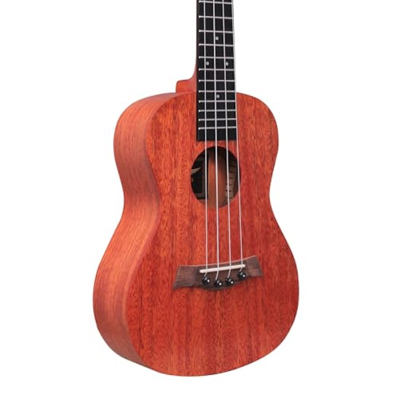 Professional Concert Ukulele, Mahogany Wood Body, 4 String, Black Fretboard Professional Concert Ukulele, Mahogany Wood Body, 4 String, Black Fretboard