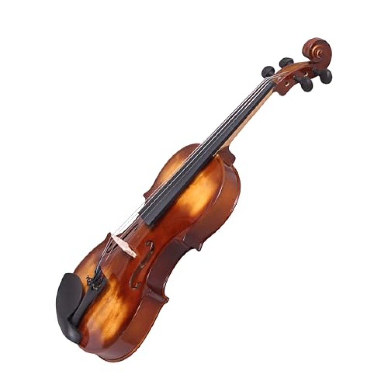 Waxwing professional Violin 4/4 with Bow and Carrying Case, Natural Wood glossy Finish Waxwing professional Violin 4/4 with Bow and Carrying Case, Natural Wood glossy Finish