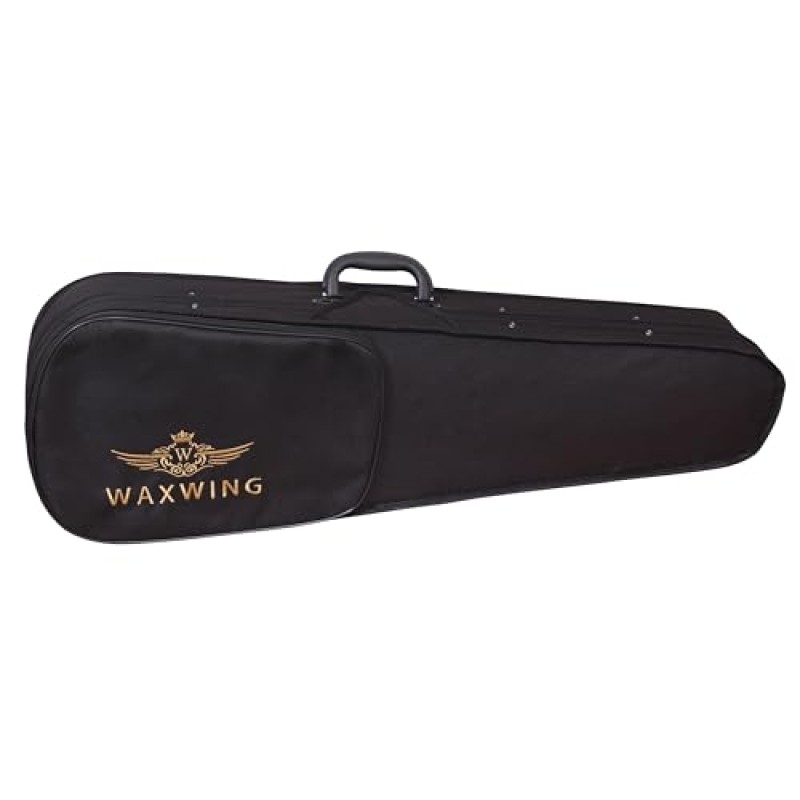 Waxwing professional Violin 4/4 with Bow and Carrying Case, Natural Wood glossy Finish Waxwing professional Violin 4/4 with Bow and Carrying Case, Natural Wood glossy Finish